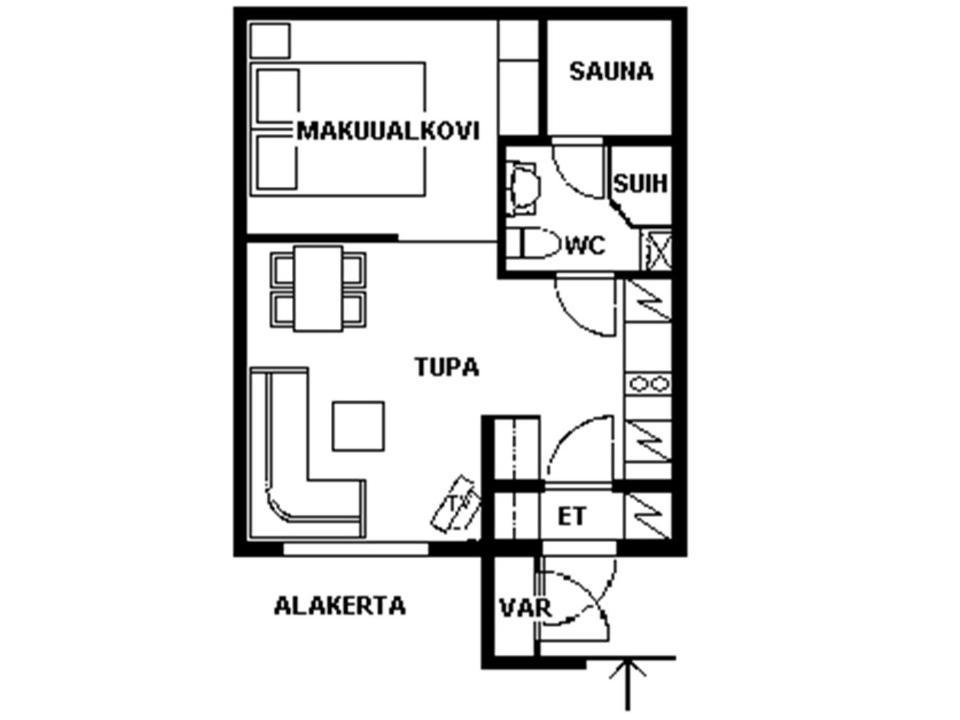 Roehkoestar 107 Apartment Äkäslompolo Exterior foto